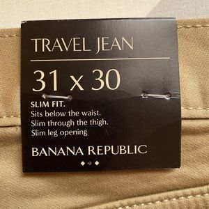 Banana Republic Travel Jean Slim Fit- Size 31x30